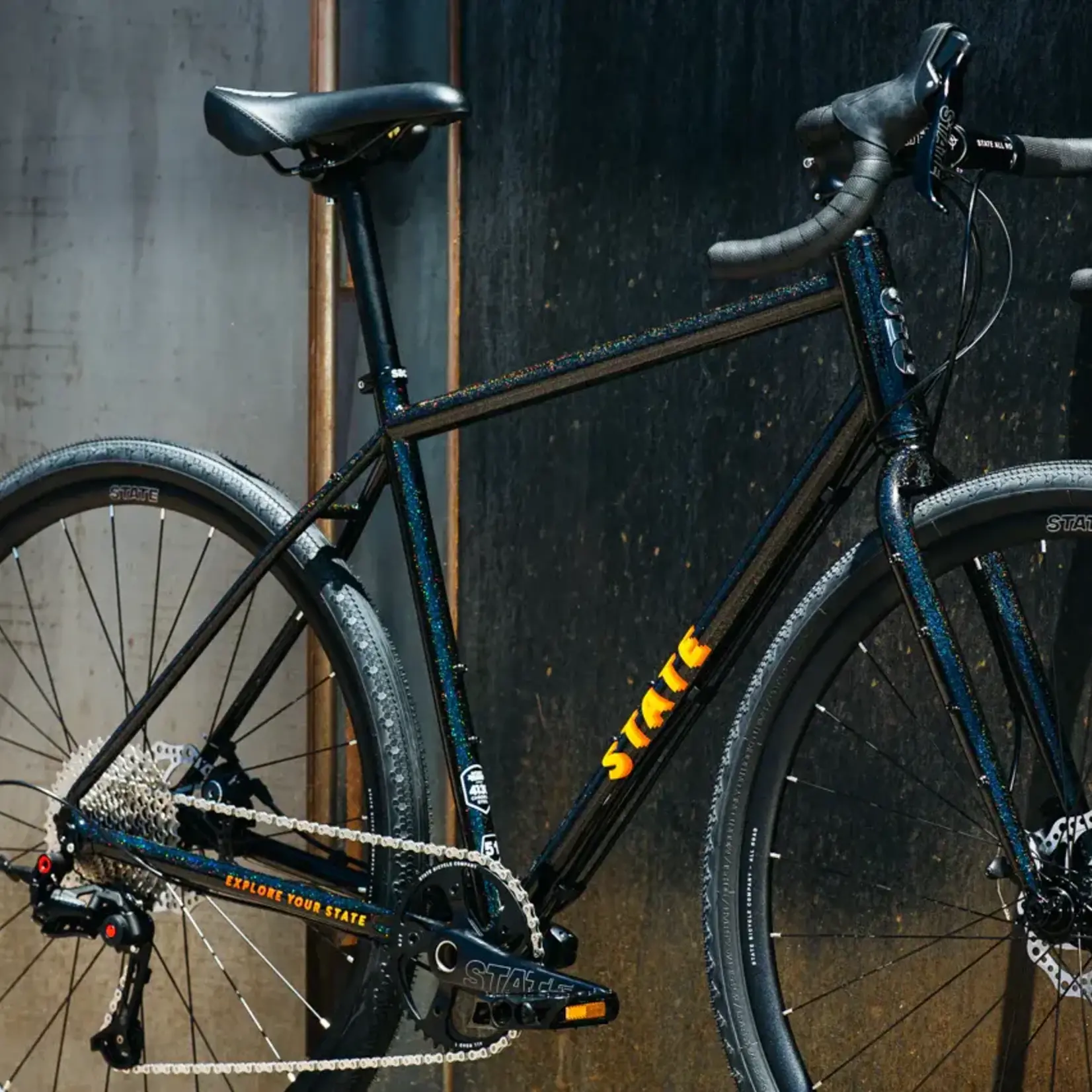 State Bicycle State Gravel 4130 All-Road Drop Bar - Black Canyon
