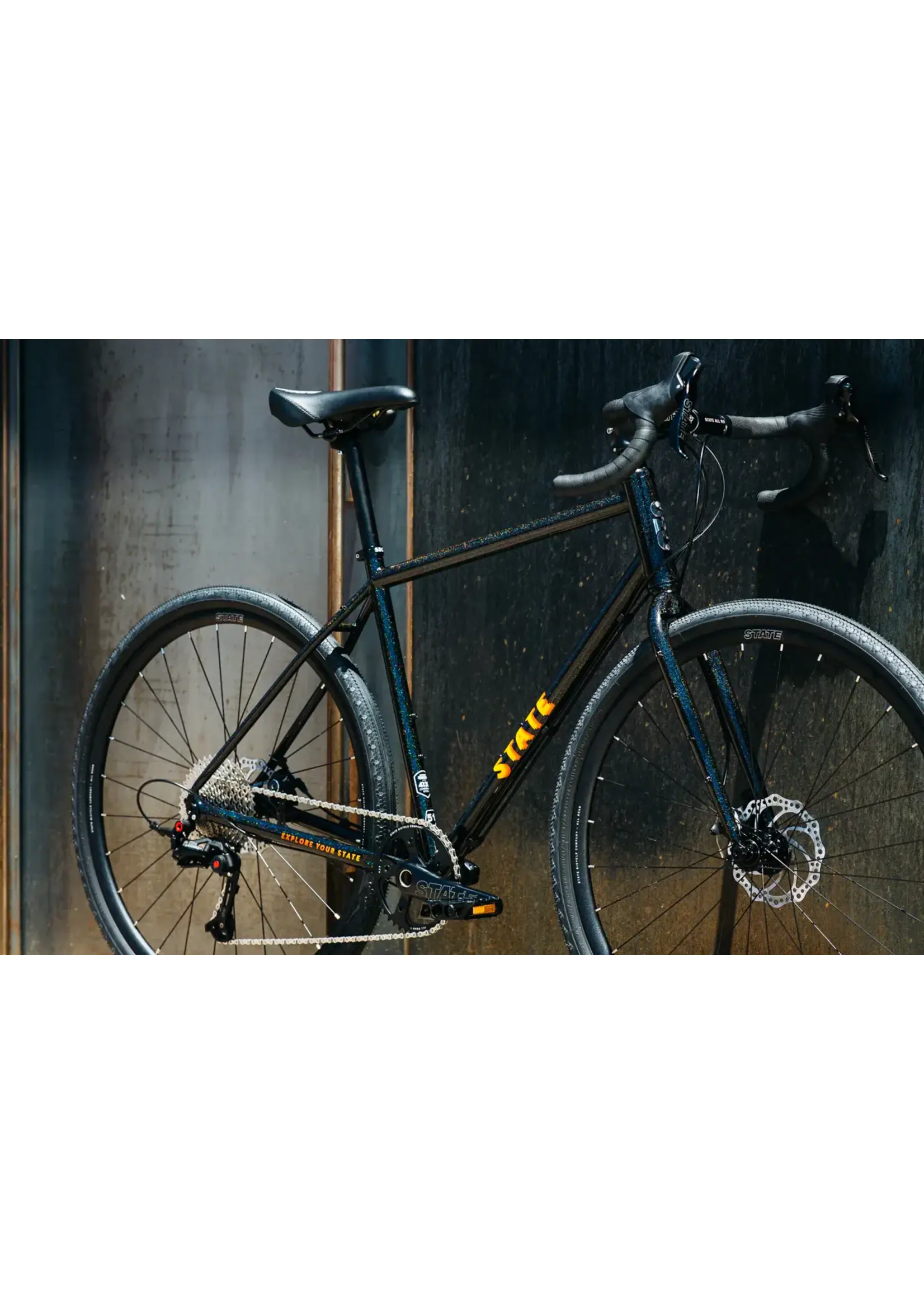 State Bicycle State Gravel 4130 All-Road Drop Bar - Black Canyon