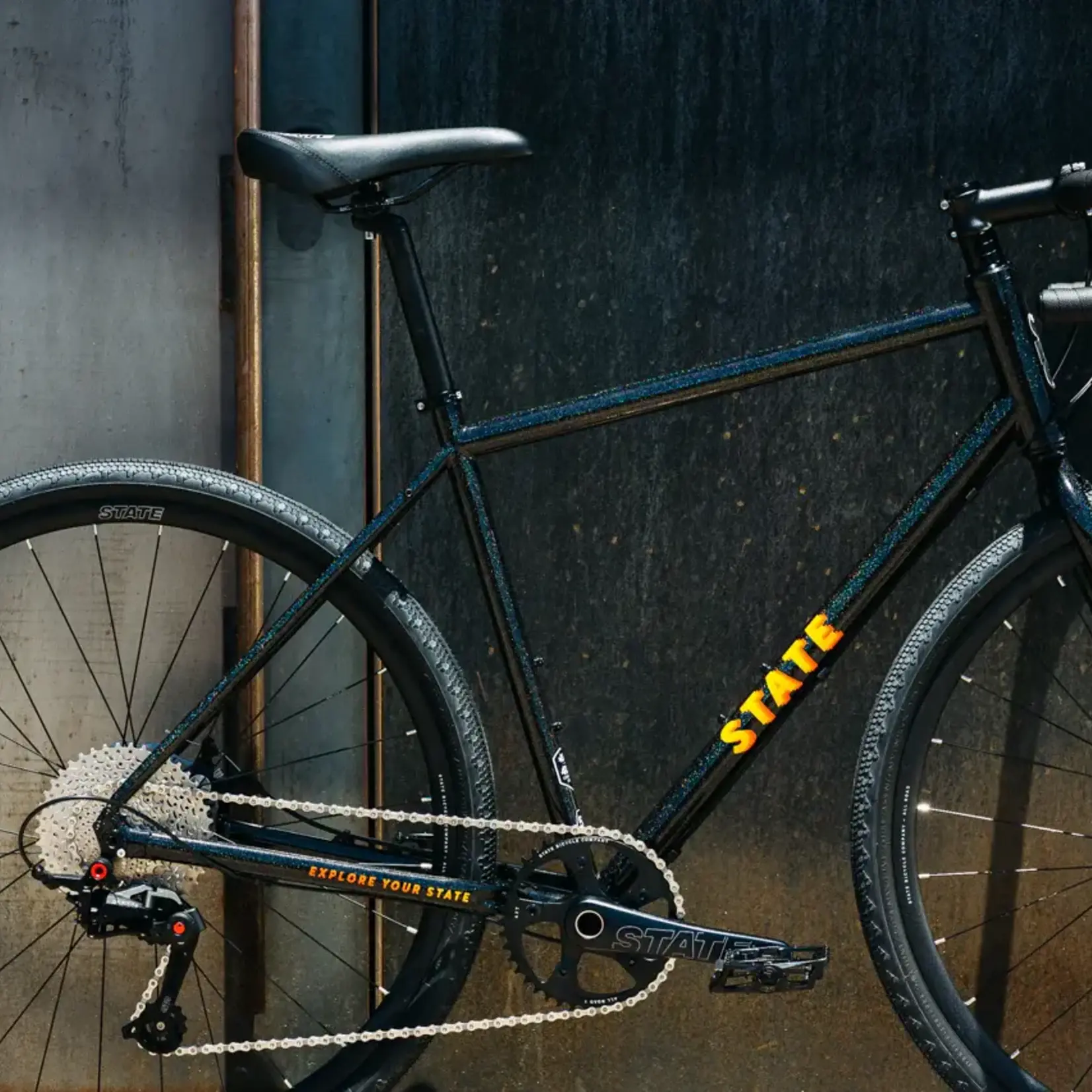 State Bicycle State Gravel 4130 All-Road Drop Bar - Black Canyon