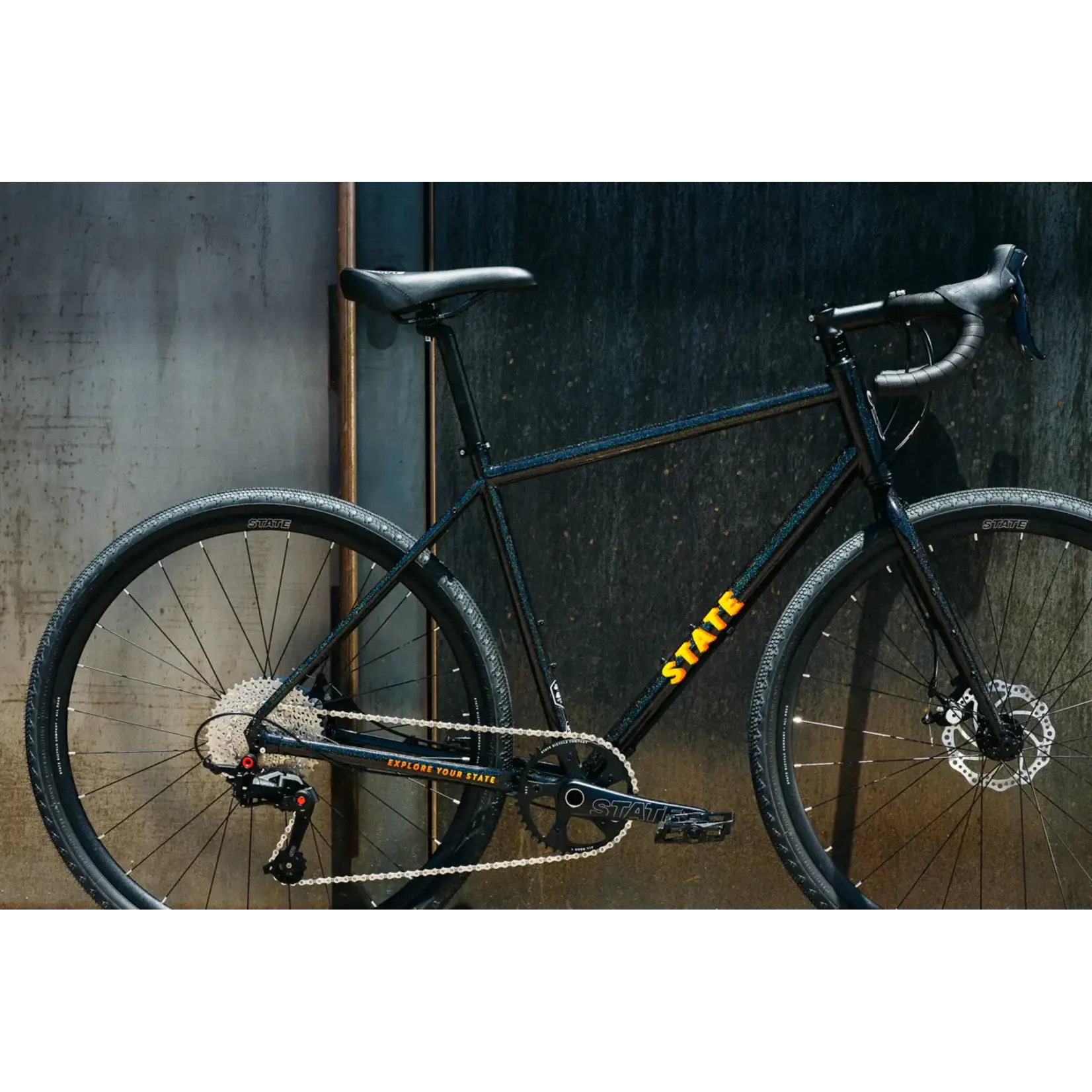 State Bicycle State Gravel 4130 All-Road Drop Bar - Black Canyon
