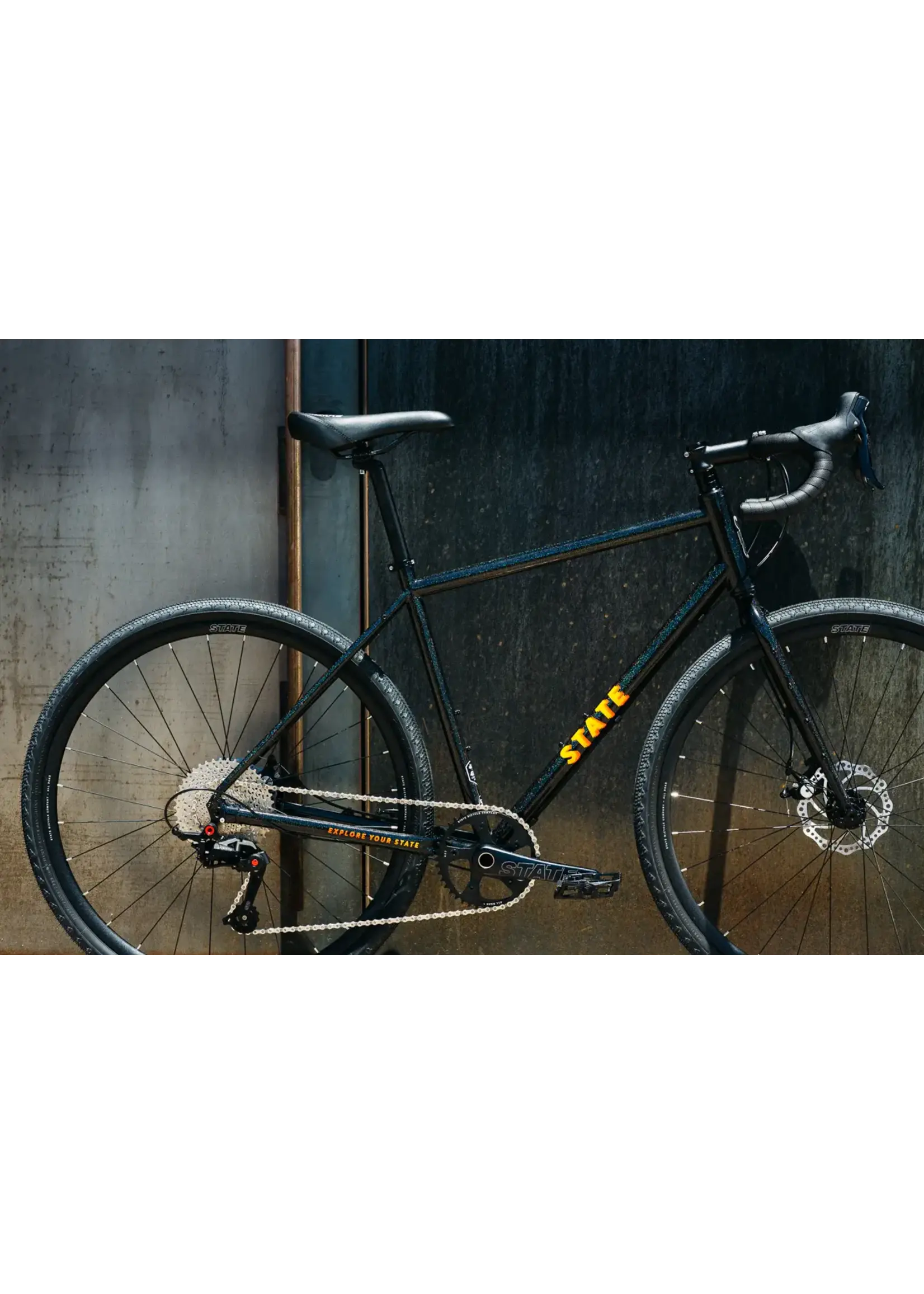 State Bicycle State Gravel 4130 All-Road Drop Bar - Black Canyon