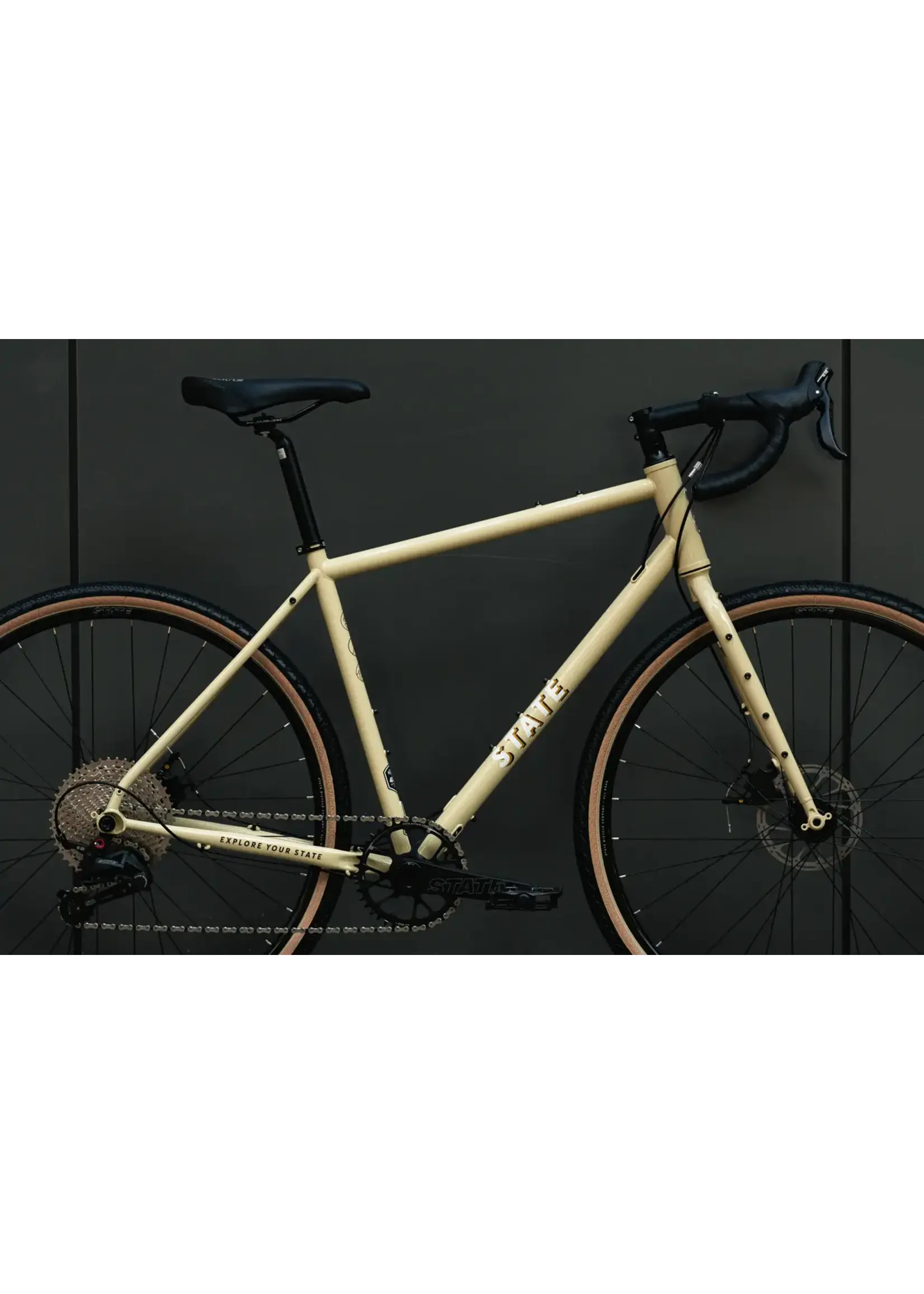 State Bicycle State Gravel Drop Bar 4130 All-Road - Dromedary Tan 12 Speed