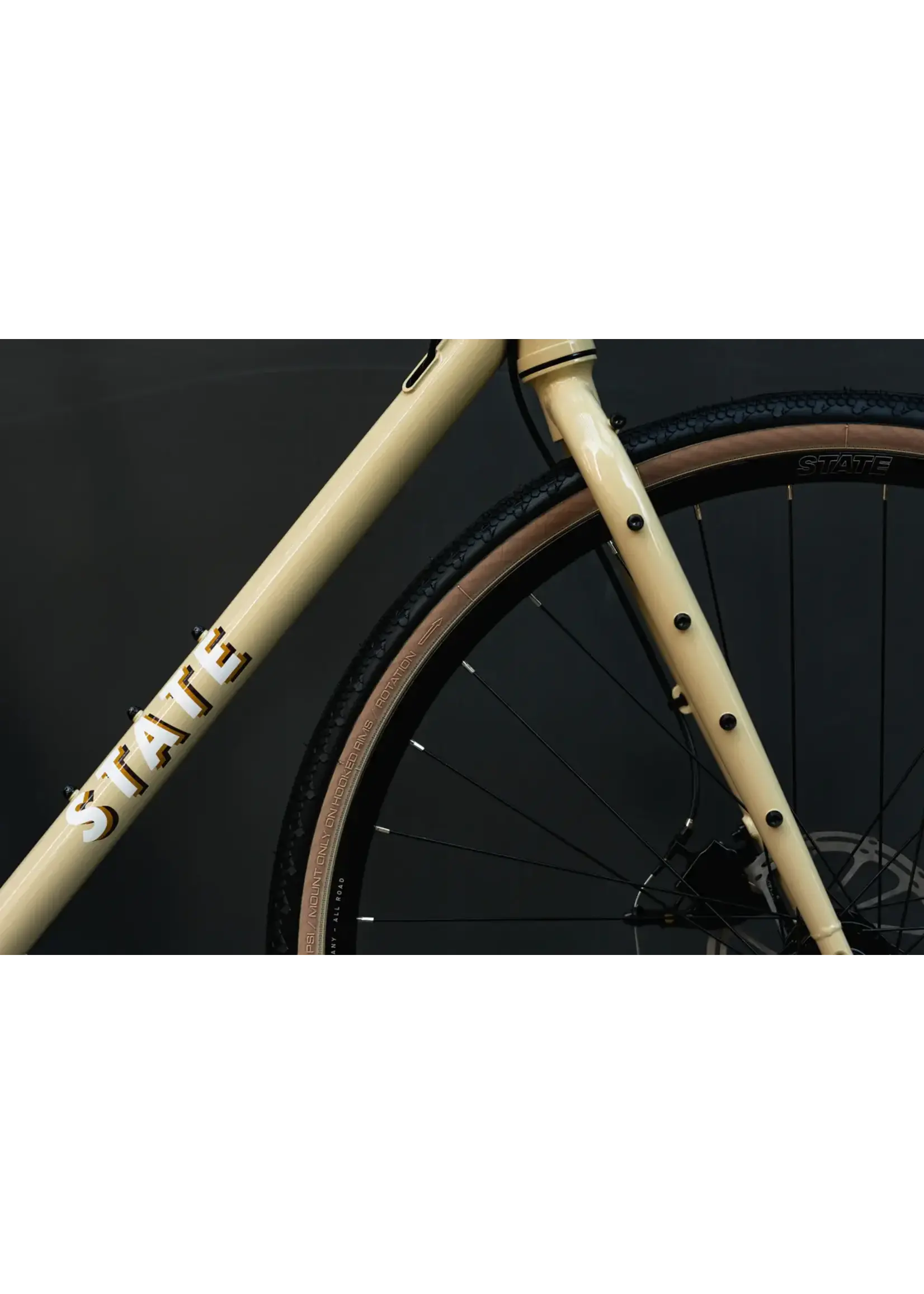 State Bicycle State Gravel Drop Bar 4130 All-Road - Dromedary Tan 12 Speed