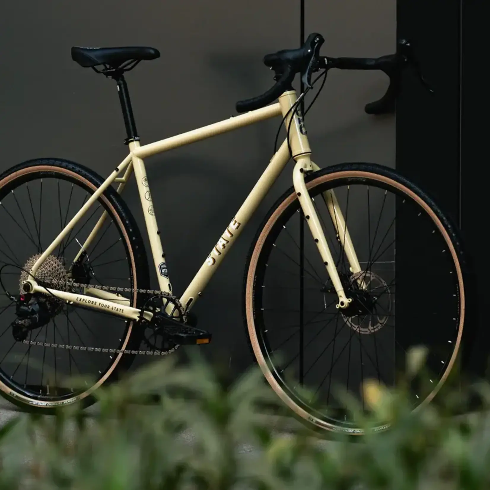 State Bicycle State Gravel Drop Bar 4130 All-Road - Dromedary Tan 12 Speed