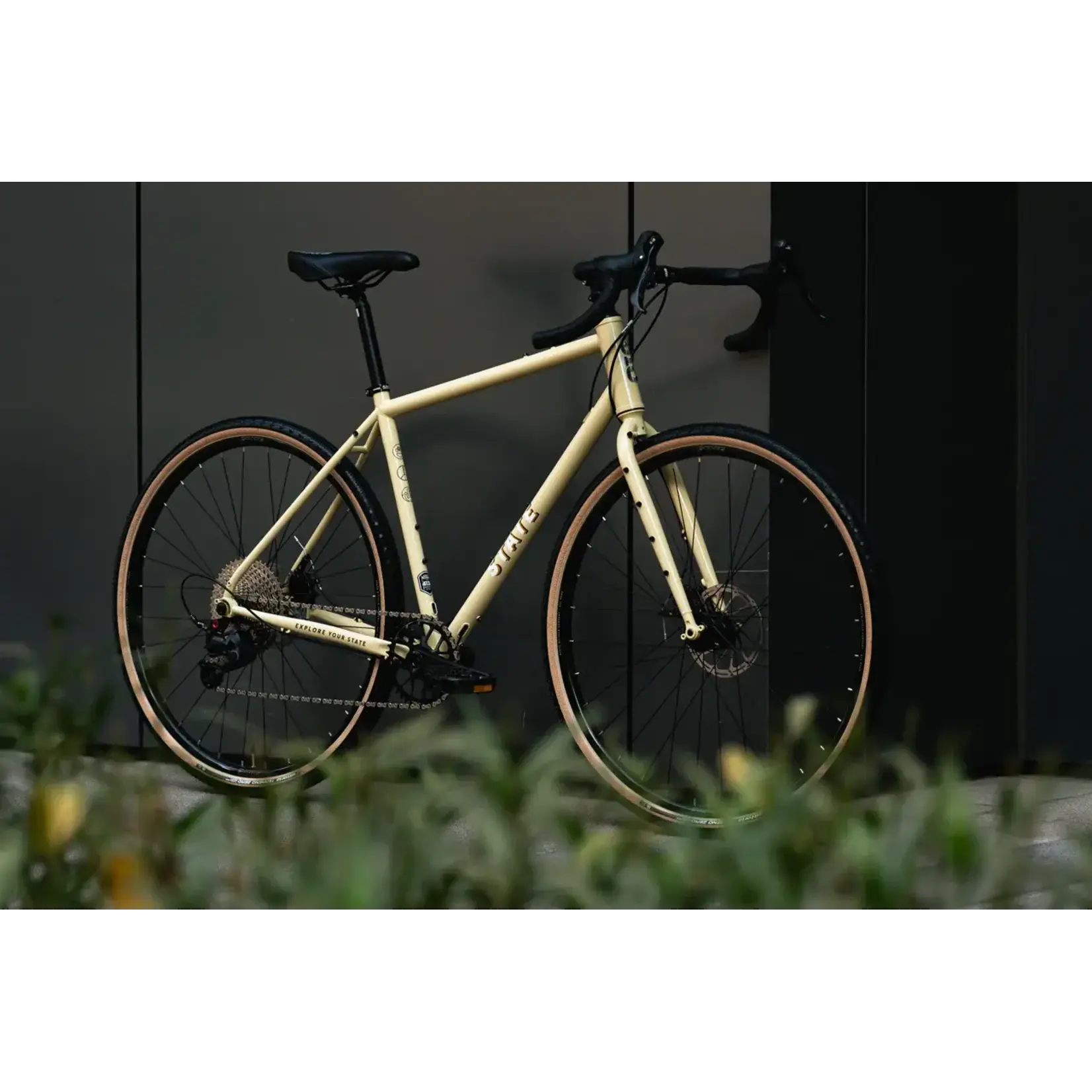State Bicycle State Gravel Drop Bar 4130 All-Road - Dromedary Tan 12 Speed