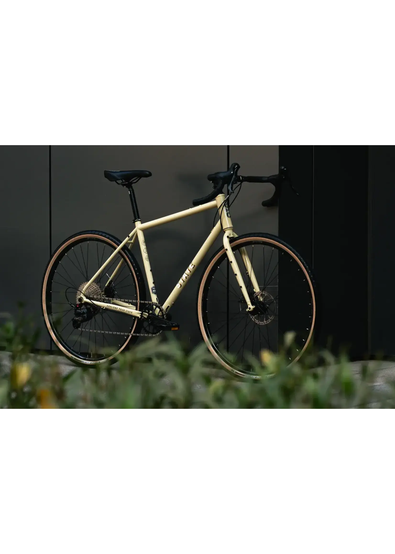 State Bicycle State Gravel Drop Bar 4130 All-Road - Dromedary Tan 12 Speed