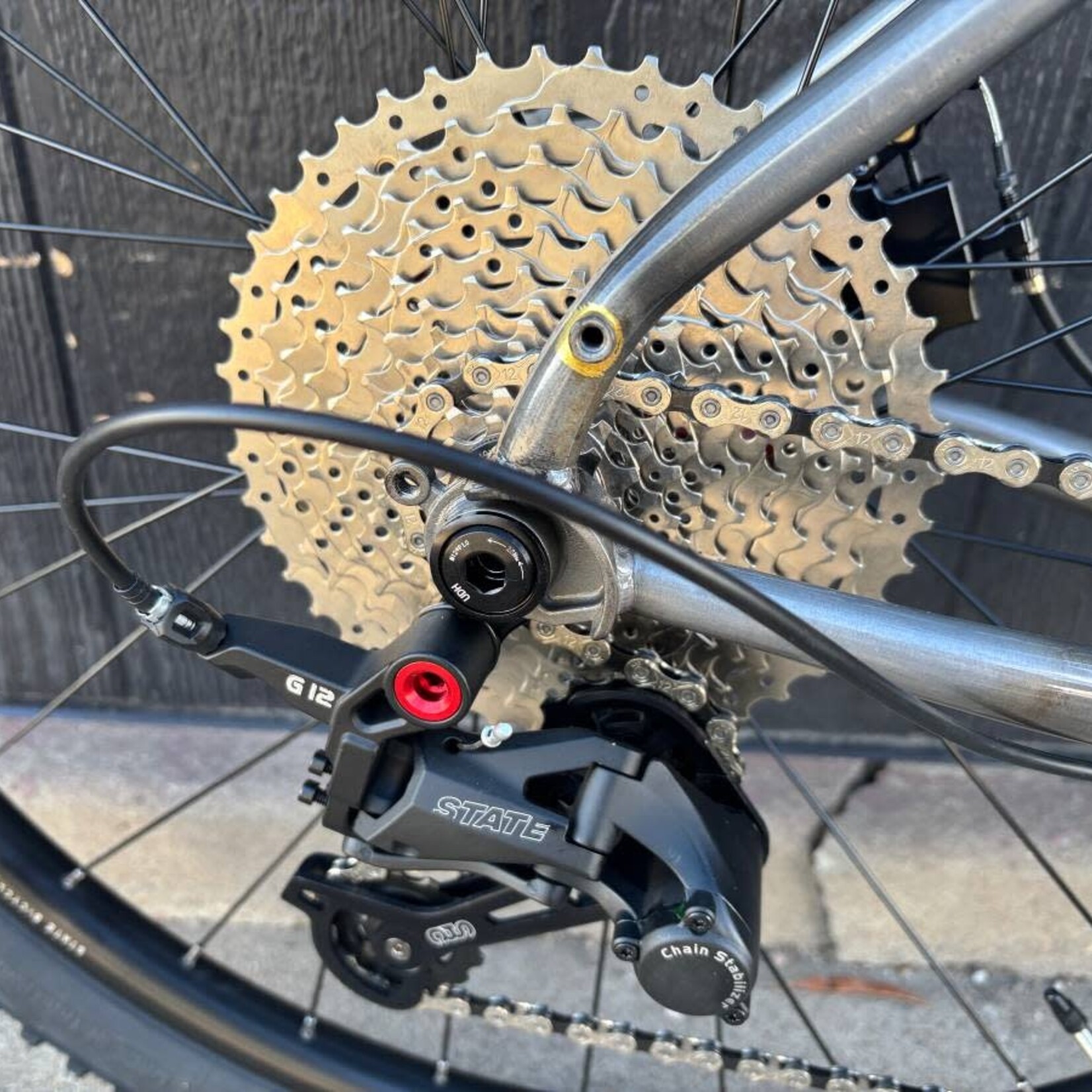 State Bicycle State 4130 All-Road Drop Bar- Raw Phosphate Gravel Bike 12 Speed / UDH
