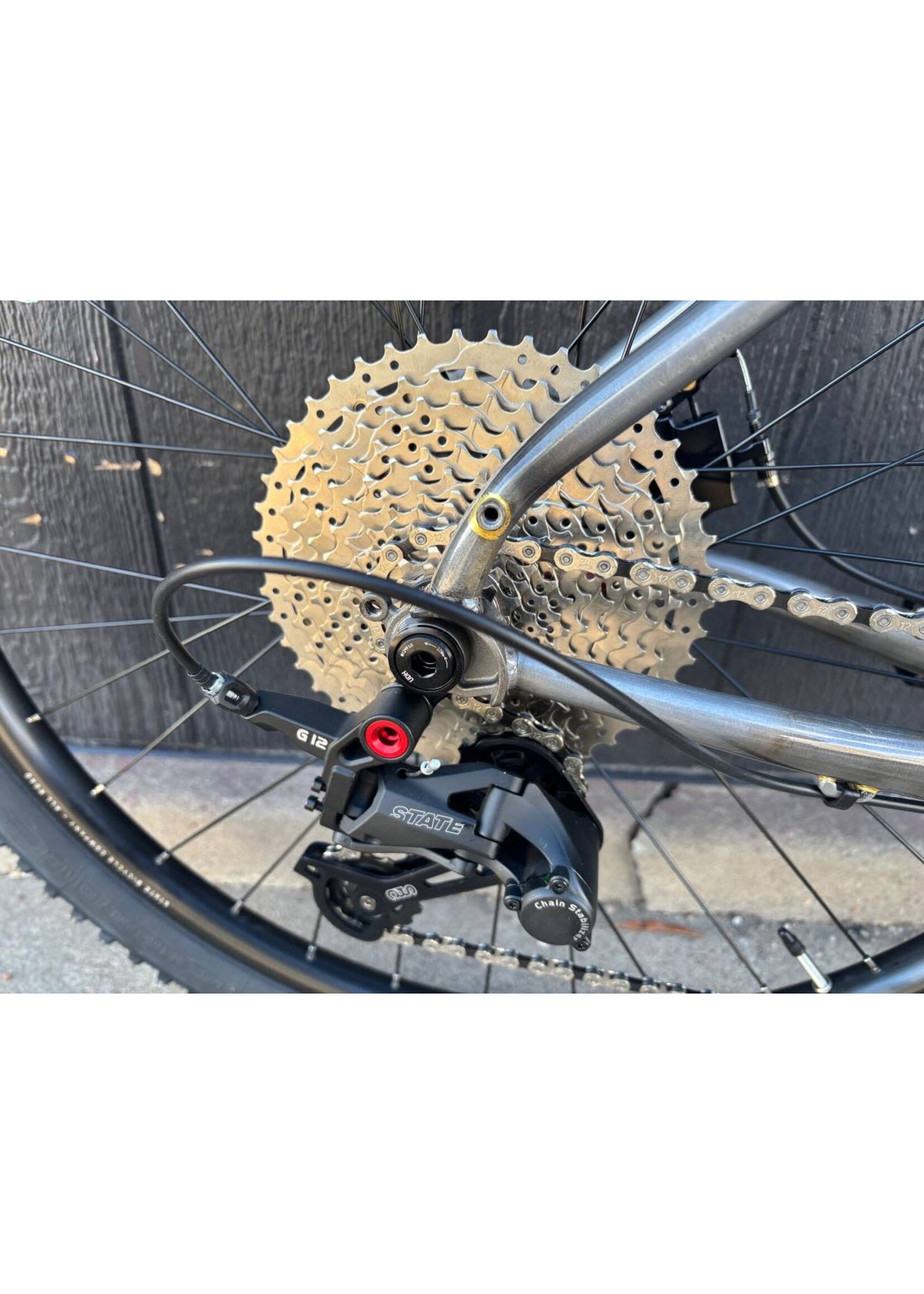 State Bicycle State 4130 All-Road Drop Bar- Raw Phosphate Gravel Bike 12 Speed / UDH