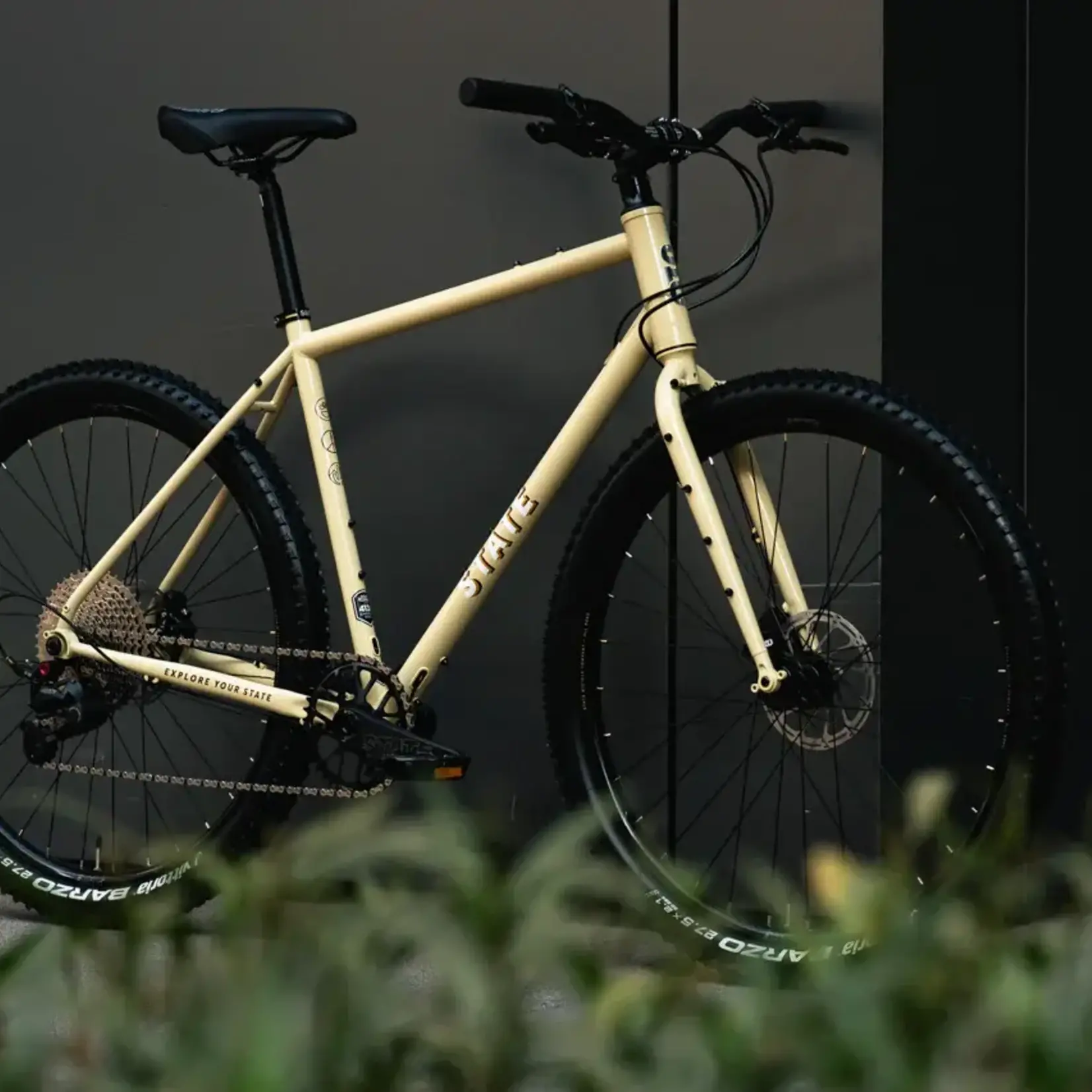 State Bicycle State Gravel 4130 All-Road - Flat Bar - Dromedary Tan