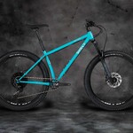 Surly Surly Karate Monkey Front Suspension Bike - 27.5", Steel, Lost at Sea Blue,