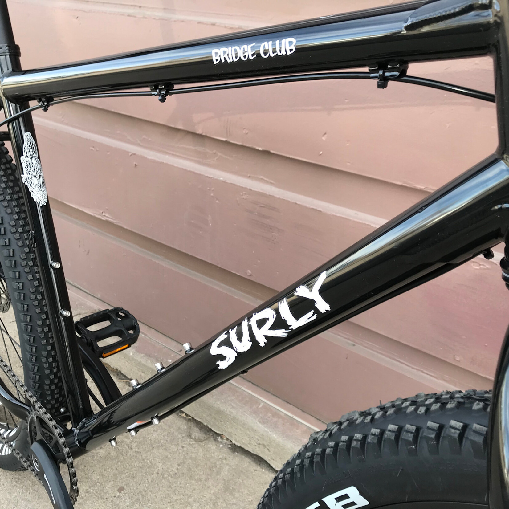 Surly Surly Bridge Club Bike - 27.5", Steel, Trevor's Closet Black, All Sizes