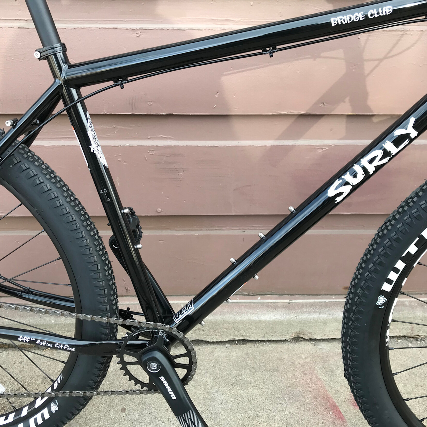 Surly Surly Bridge Club Bike - 27.5", Steel, Trevor's Closet Black, All Sizes