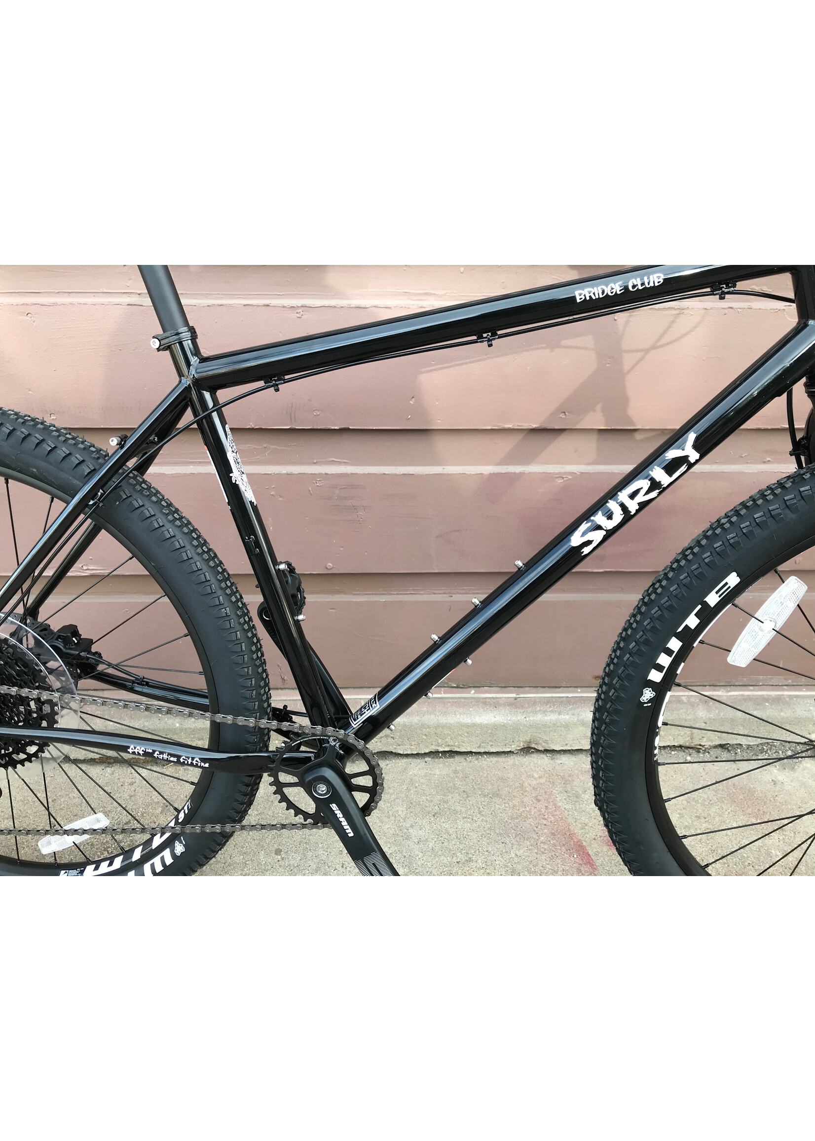 Surly Surly Bridge Club Bike - 27.5", Steel, Trevor's Closet Black, All Sizes