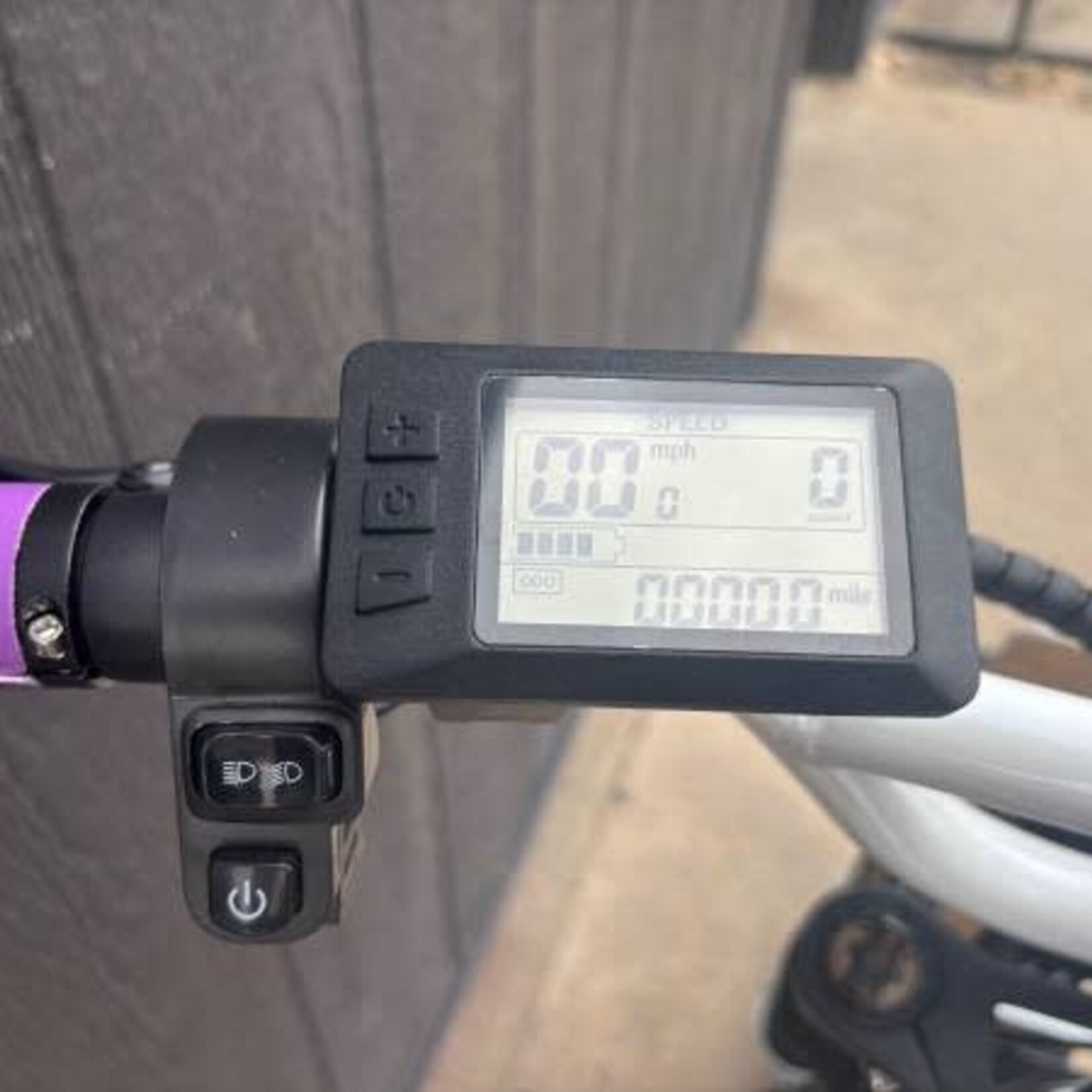 Macfox Macfox X1S Commuter Ebike (Single Battery) White/Purple