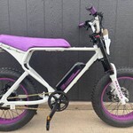 Macfox Macfox X1S Commuter Ebike (Single Battery) White/Purple