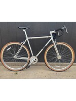 State Bicycle State 4130 - Satin Silver - Fixed Gear Singlespeed