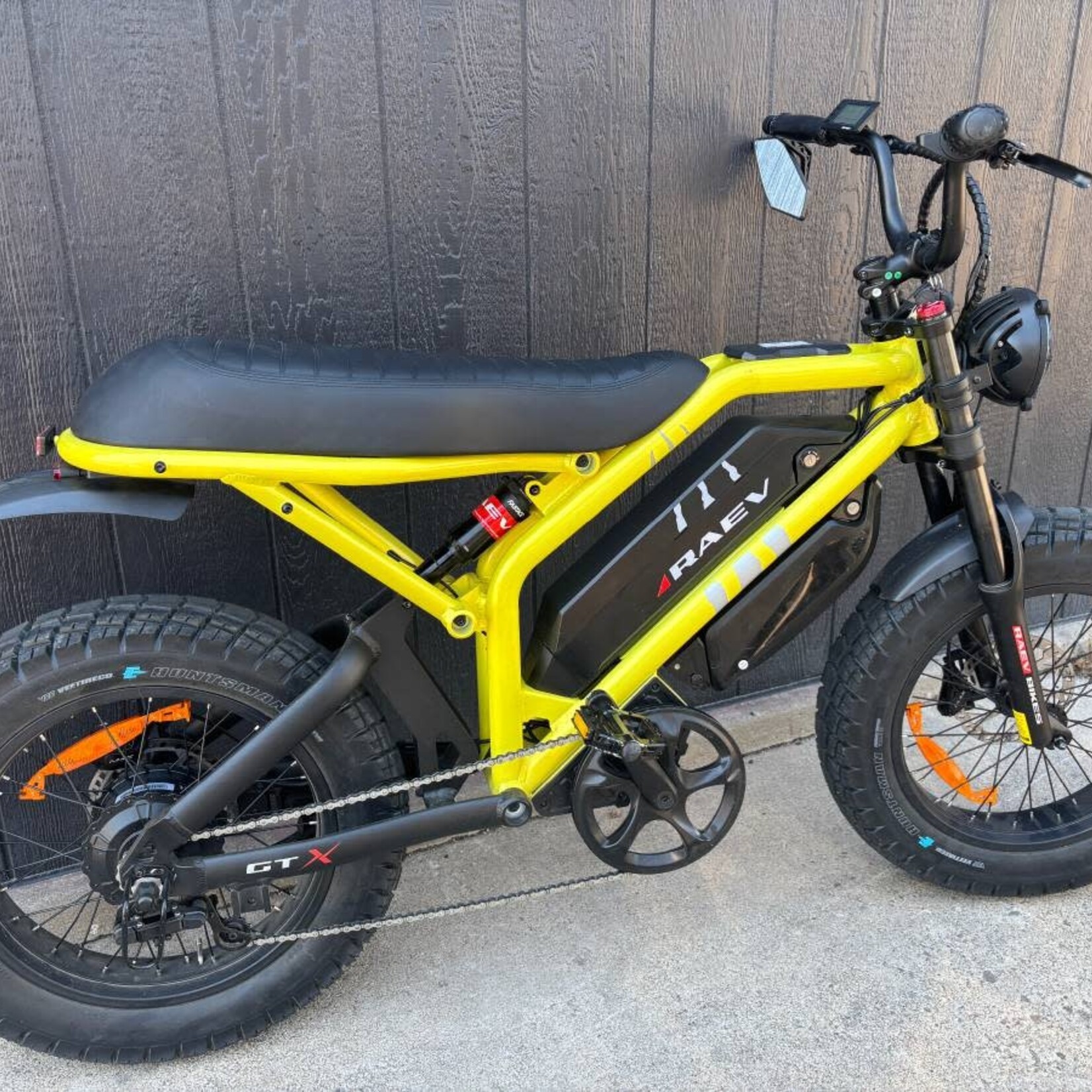 RAEV Raev E Bikes - Bullet GTX Yellow