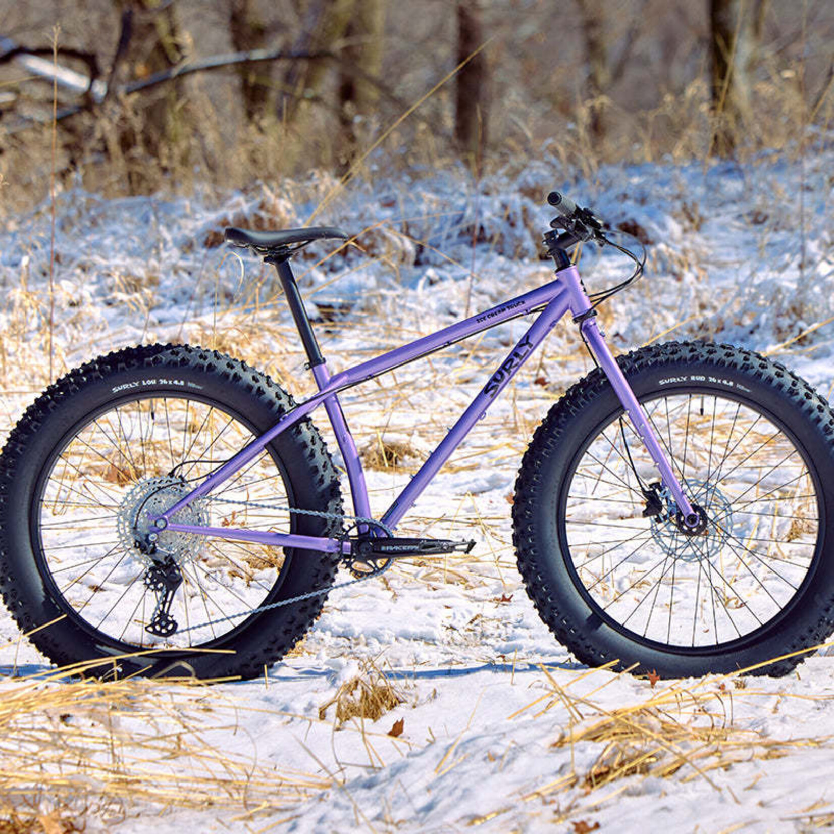 Surly Surly Ice Cream Truck Bike - 26", Steel, Taro Milk Tea, Medium