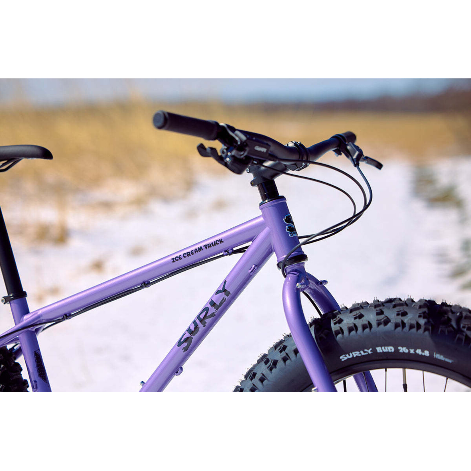 Surly Surly Ice Cream Truck Bike - 26", Steel, Taro Milk Tea, All Sizes