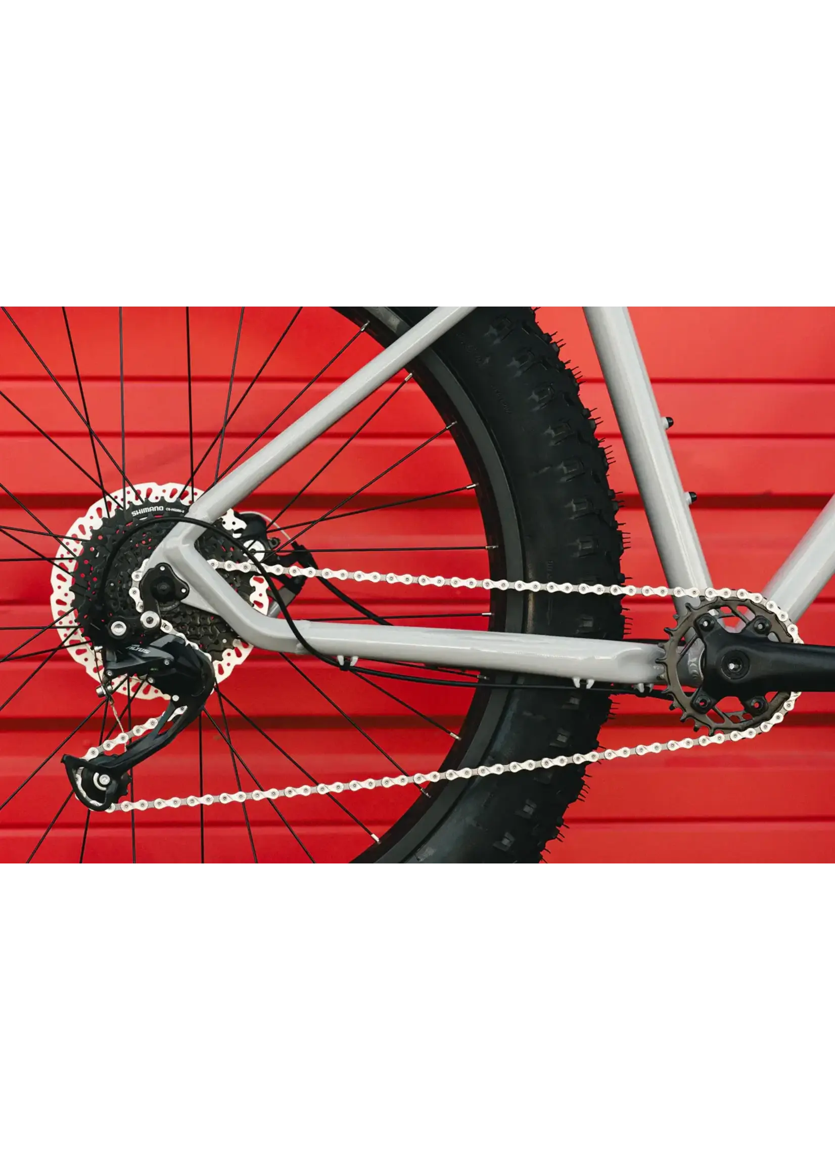 State Bicycle State 6061 Trail+ Fat Bike - Stone Grey