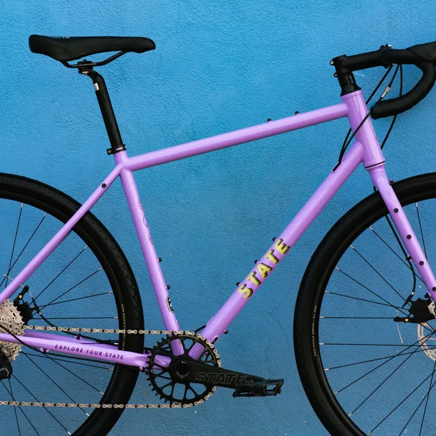 State Bicycle State 4130 All-Road Drop Bar- Arroyo Lilac Gravel Bike 12 Speed / UDH