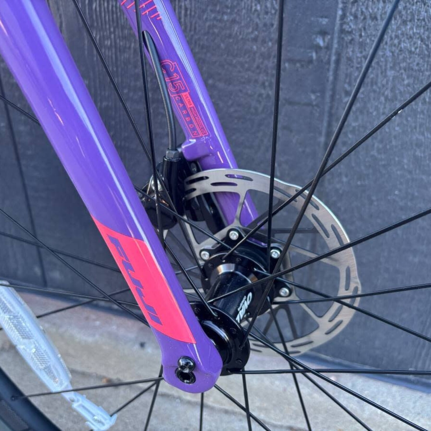 Fuji Jari Carbon CX Eggplant 58cm