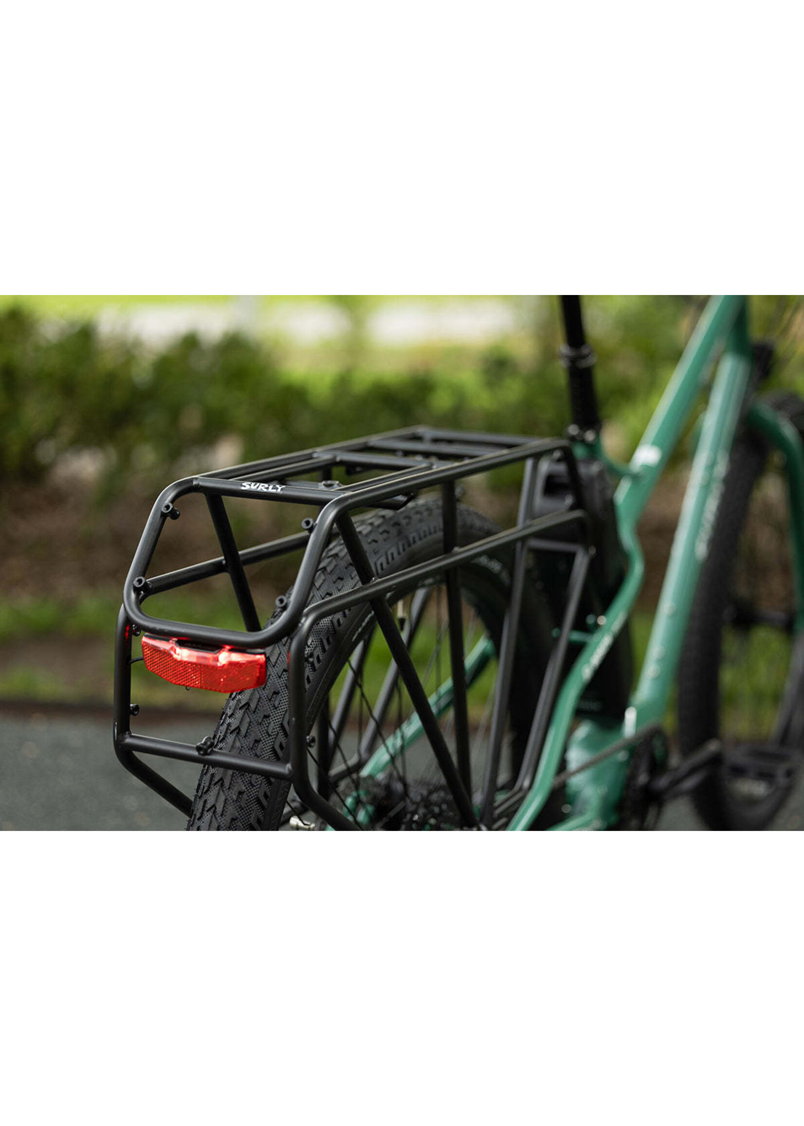 Surly Surly Skid Loader Cargo Ebike - 27.5'', Steel, Illegal Smile Green, All Sizes