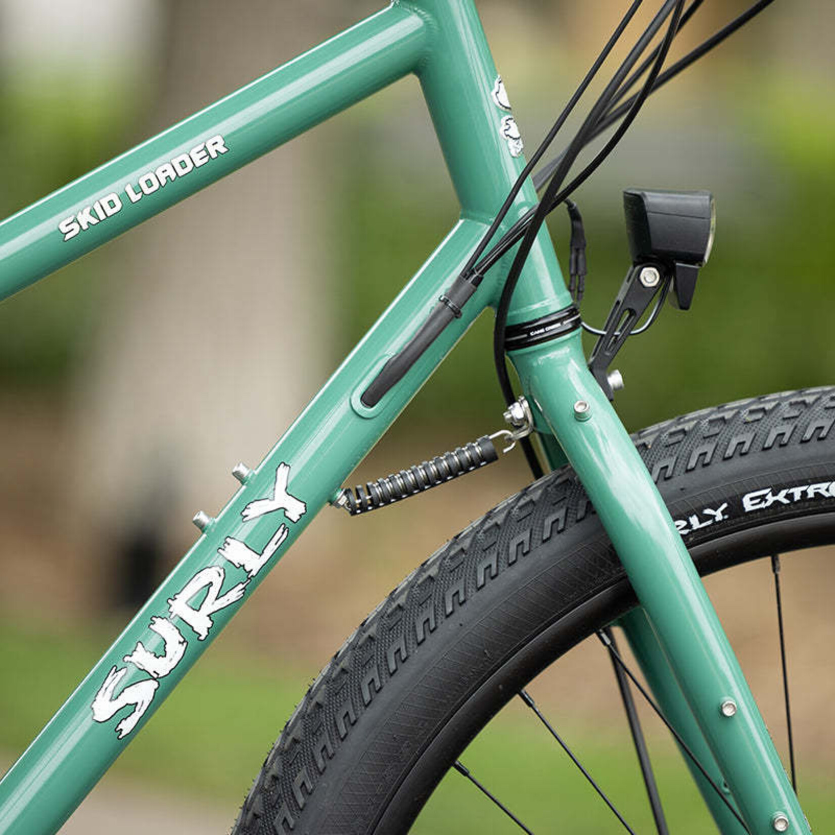 Surly Surly Skid Loader Cargo Ebike - 27.5'', Steel, Illegal Smile Green, All Sizes