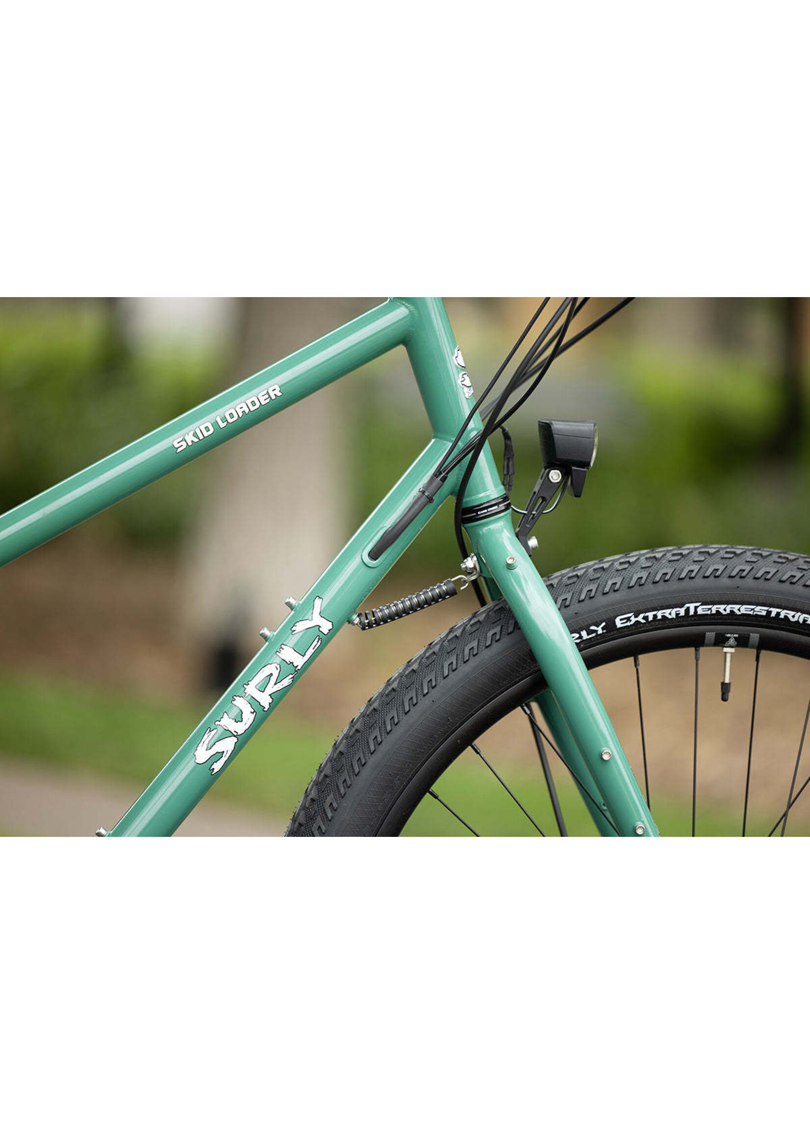 Surly Surly Skid Loader Cargo Ebike - 27.5'', Steel, Illegal Smile Green, All Sizes