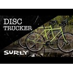 Surly Surly Disc Trucker Bike - 700c, Steel, Pea Lime Soup, All Sizes