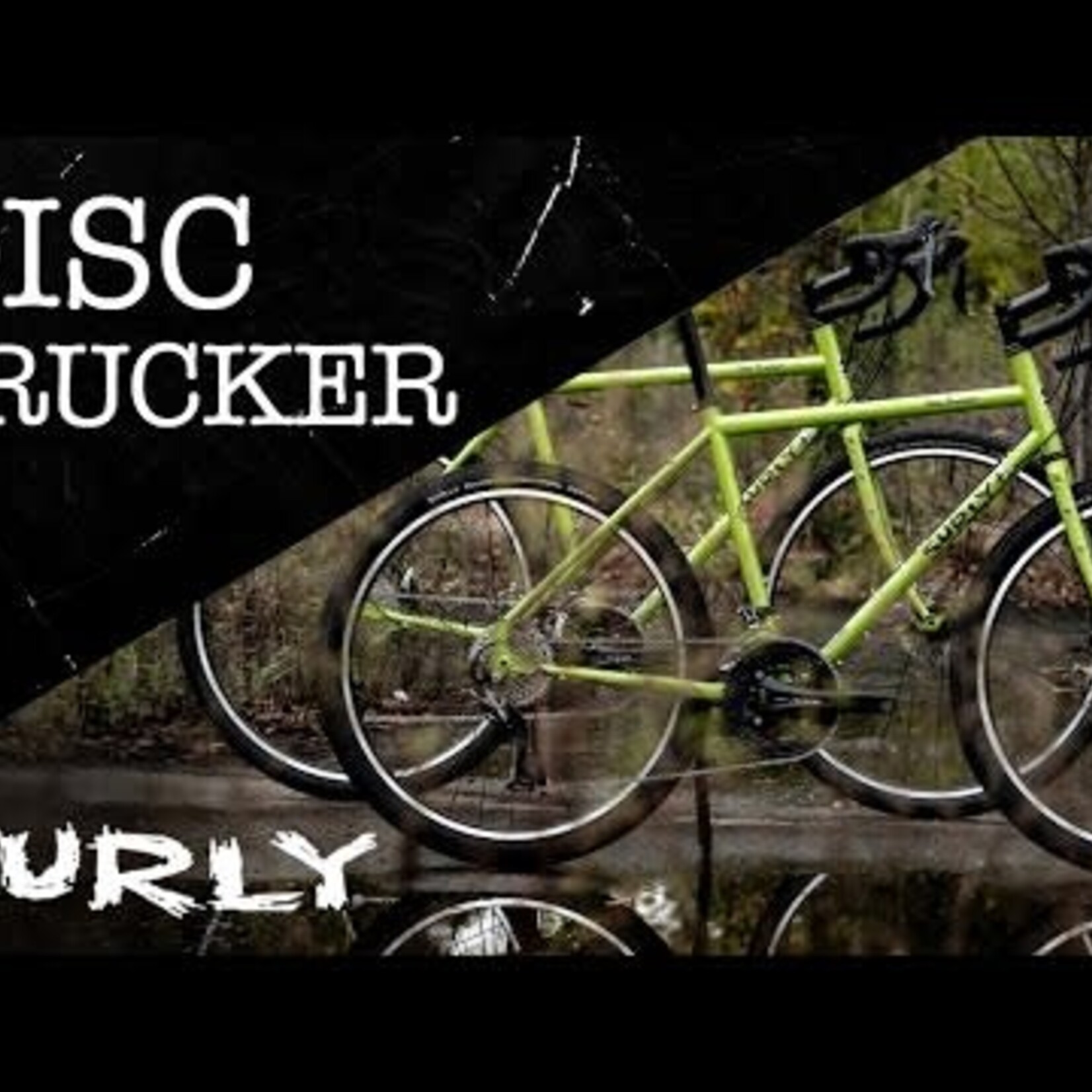 Surly Surly Disc Trucker Bike - 700c, Steel, Pea Lime Soup, All Sizes