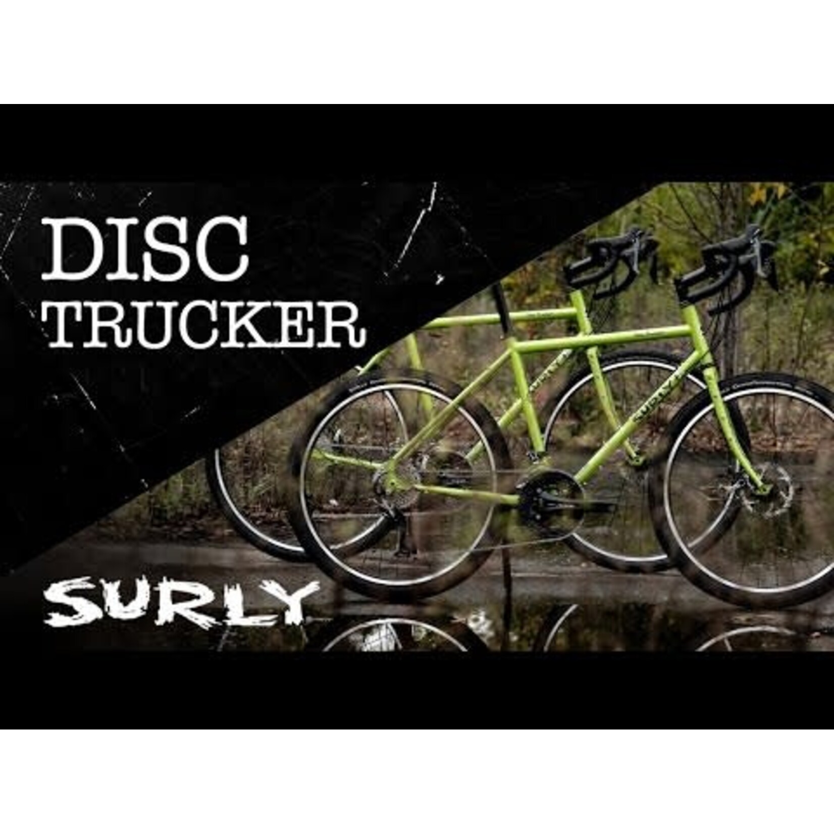 Surly Surly Disc Trucker Bike - 700c, Steel, Pea Lime Soup, All Sizes