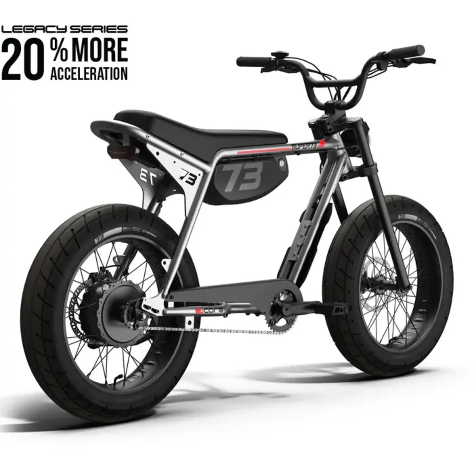 Super 73 SUPER 73 ZX CORE Metallic Aluminum eBike