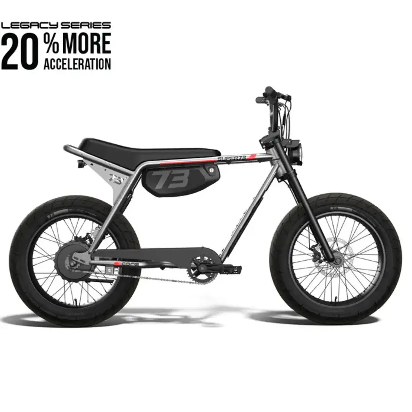 Super 73 SUPER 73 ZX CORE Metallic Aluminum eBike
