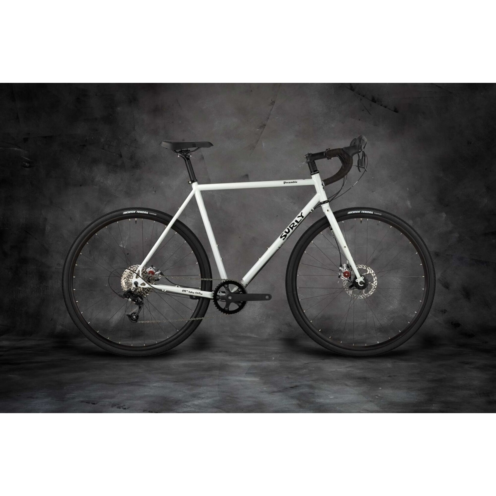 Surly Surly Preamble Drop Bar Bike - 700c, Thorfrost White, Medium