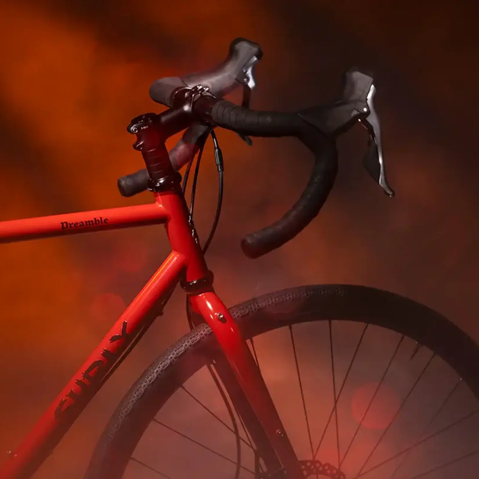 Surly Surly Preamble Drop Bar Bike - 700c, Steel, Red Hot Cheddar, Medium