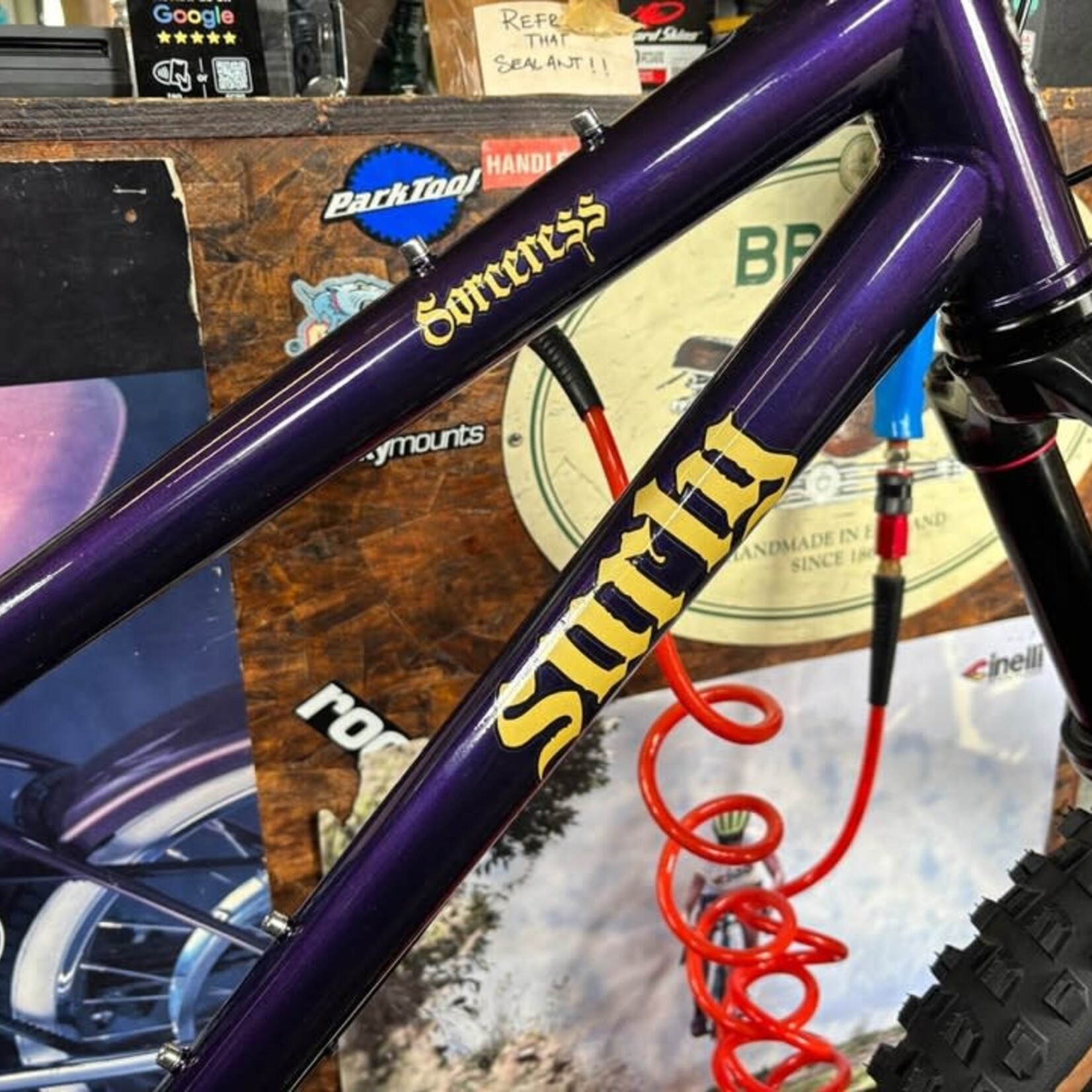 Surly Surly Sorceress Eagle 90 Bike - 29", Steel, Elderberry Tonic, Large