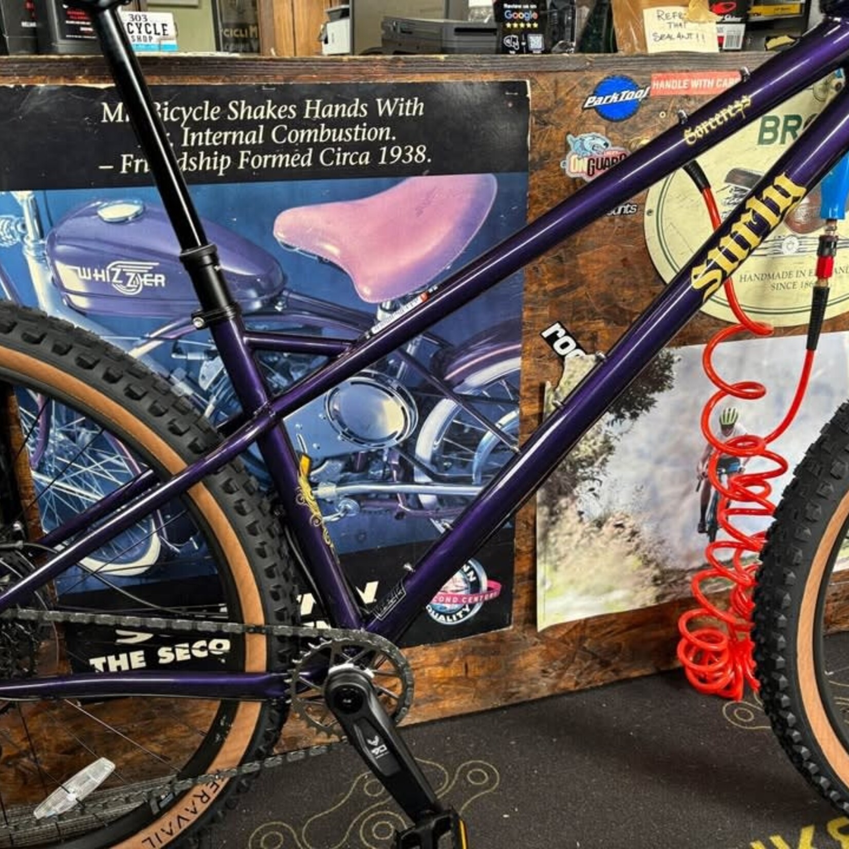 Surly Surly Sorceress Eagle 90 Bike - 29", Steel, Elderberry Tonic, Large