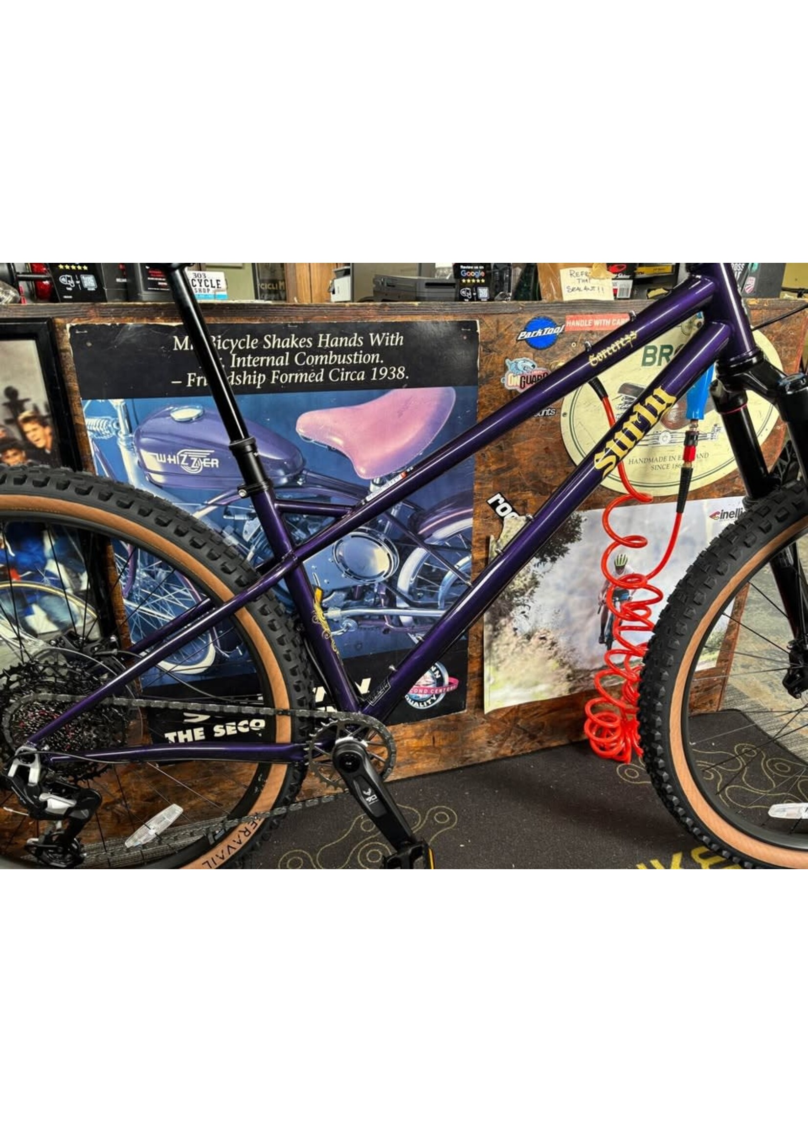 Surly Surly Sorceress Eagle 90 Bike - 29", Steel, Elderberry Tonic, Large