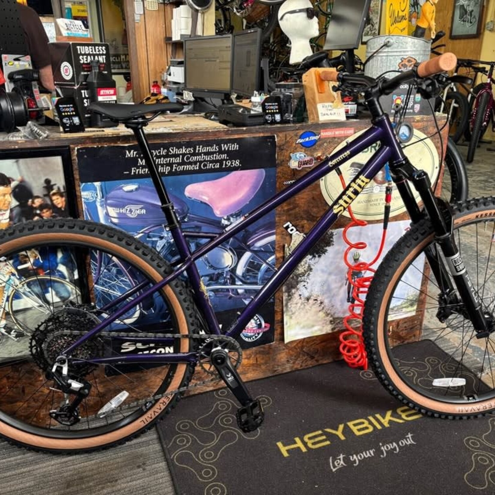 Surly Surly Sorceress Eagle 90 Bike - 29", Steel, Elderberry Tonic, Large