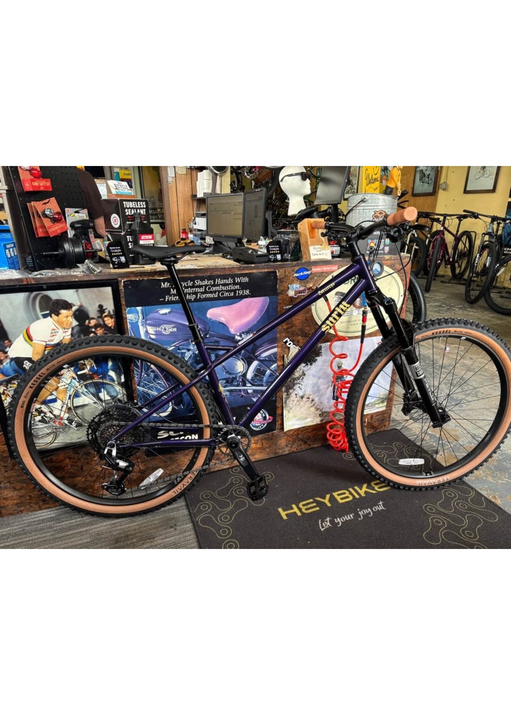 Surly Surly Sorceress Eagle 90 Bike - 29", Steel, Elderberry Tonic, Large