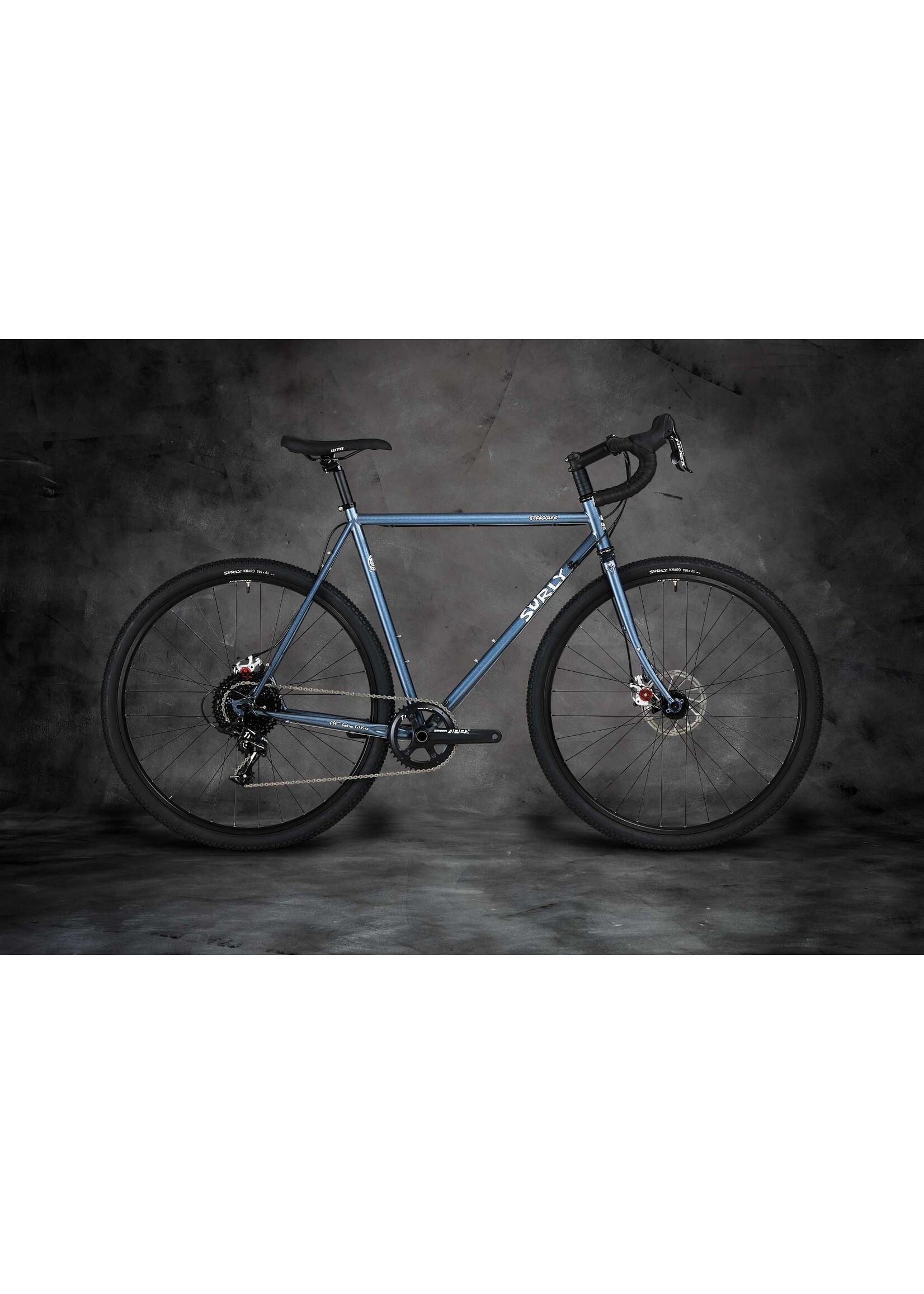 Surly Surly Straggler Bike - 650b, Steel, Cold Steel Blue, 42cm