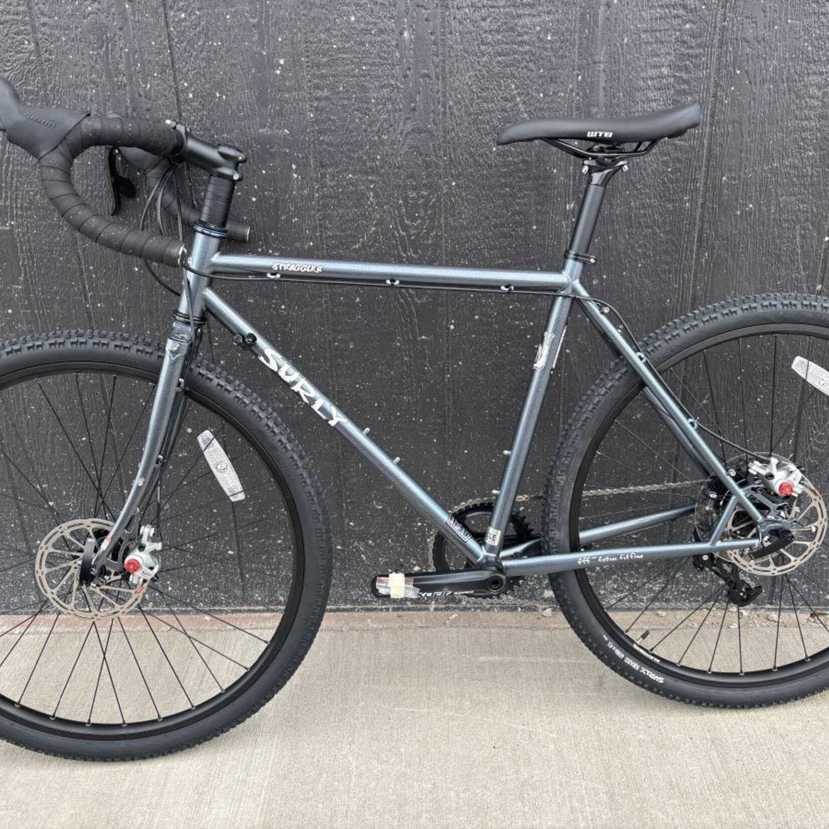 Surly Surly Straggler Bike - 650b, Steel, Black, 46cm