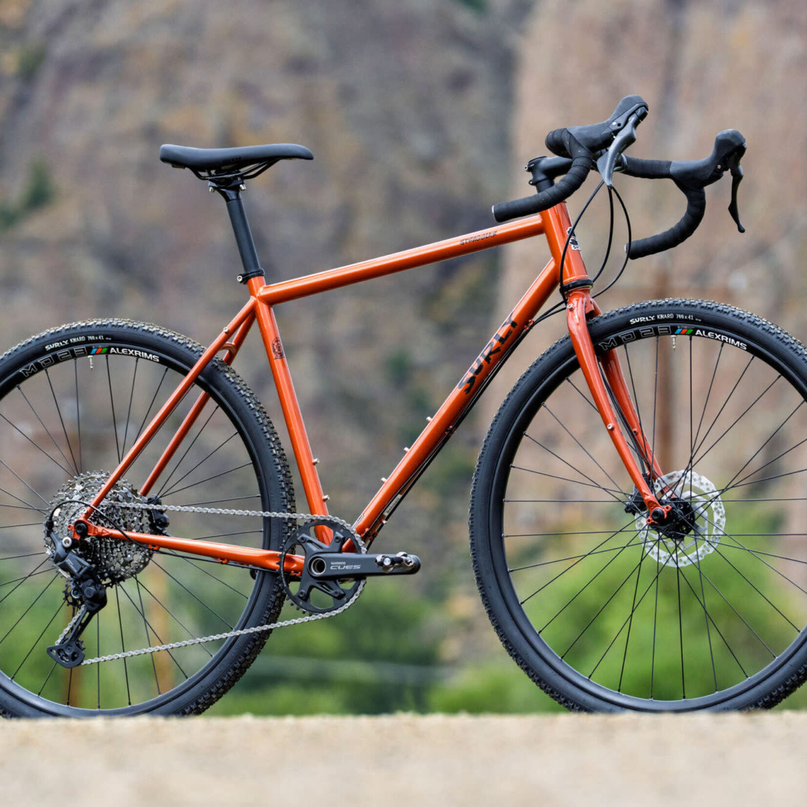 Surly Surly Straggler Bike - 700c, Steel, Cues 1x11, Shaggy Carpet, 64cm