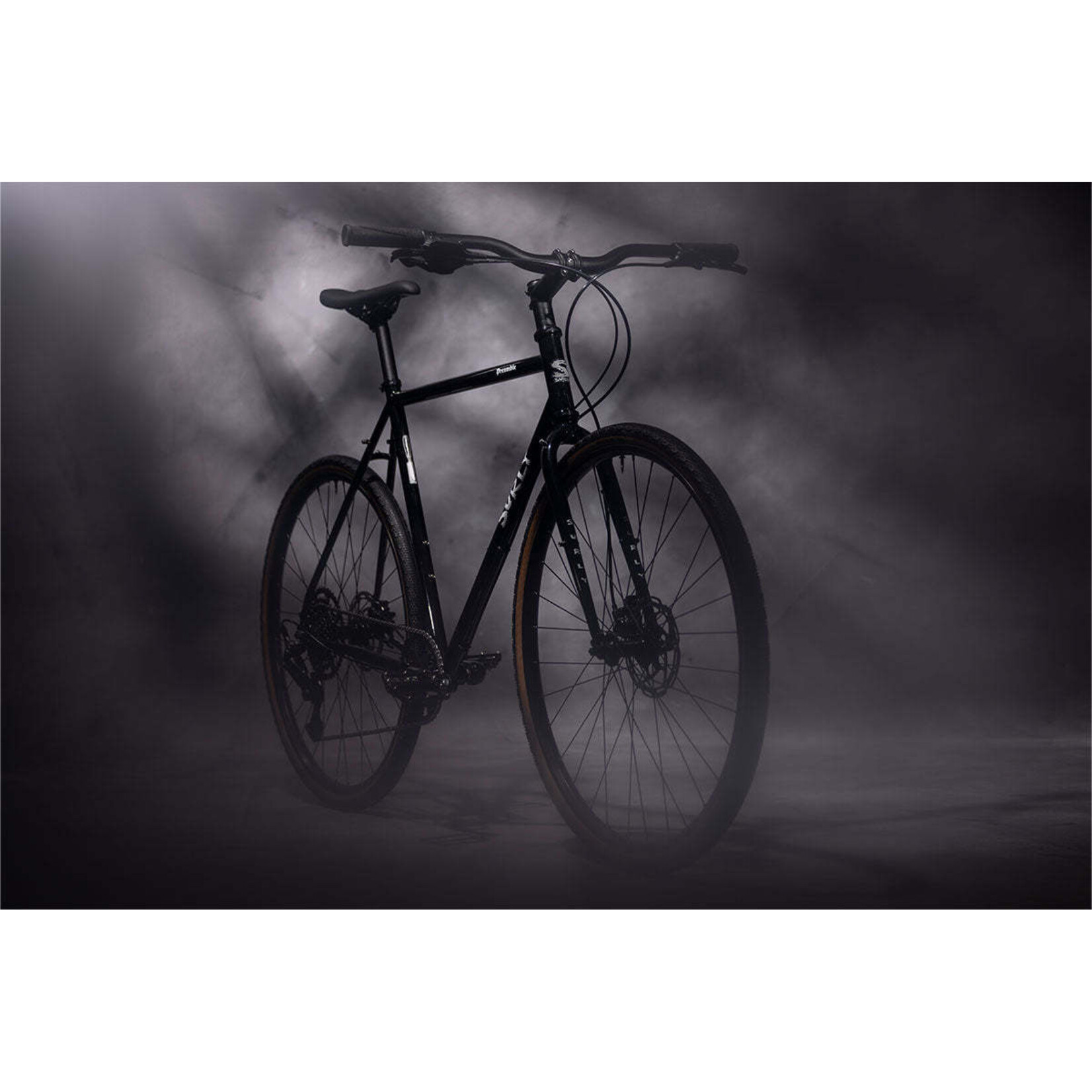 Surly Surly Preamble Flat Bar Bike - 700c, Steel, Hi-Viz Black, Medium