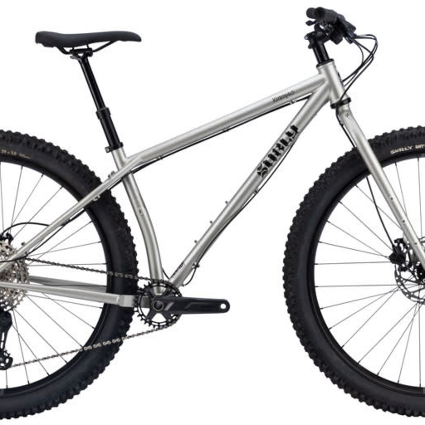 Surly Surly Krampus Bike - 29", Steel, Salmon Skin Silver, X-Large