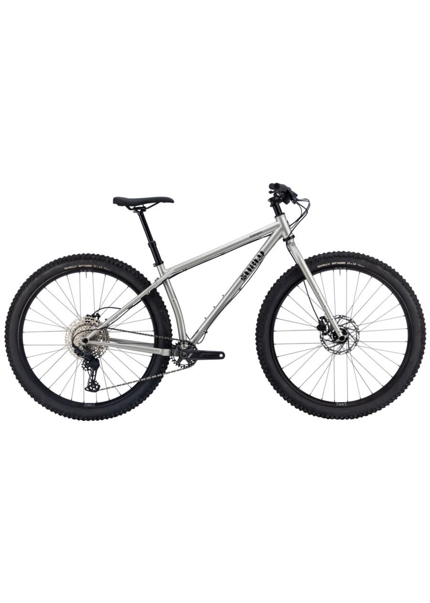 Surly Surly Krampus Bike - 29", Steel, Salmon Skin Silver, X-Large