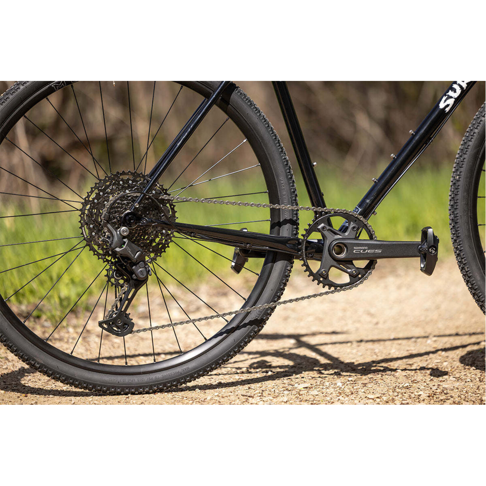 Surly Surly Straggler Bike - 700c, Steel, Cues 1x11, Hi-Viz Black, 56cm