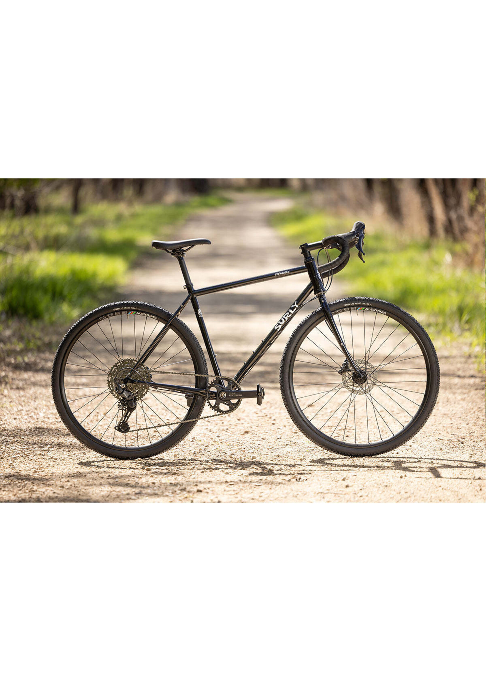 Surly Surly Straggler Bike - 700c, Steel, Cues 1x11, Hi-Viz Black, 58cm