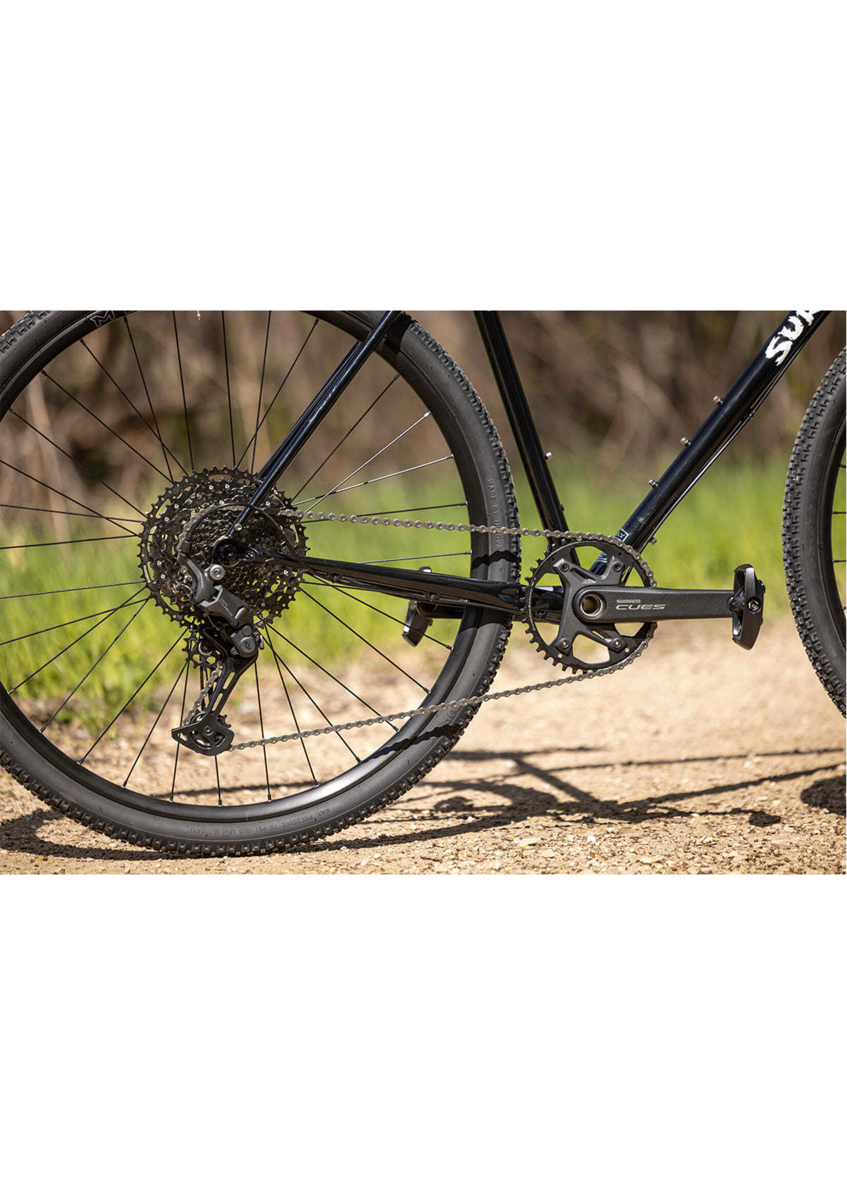Surly Surly Straggler Bike - 700c, Steel, Cues 1x11, Hi-Viz Black, 58cm